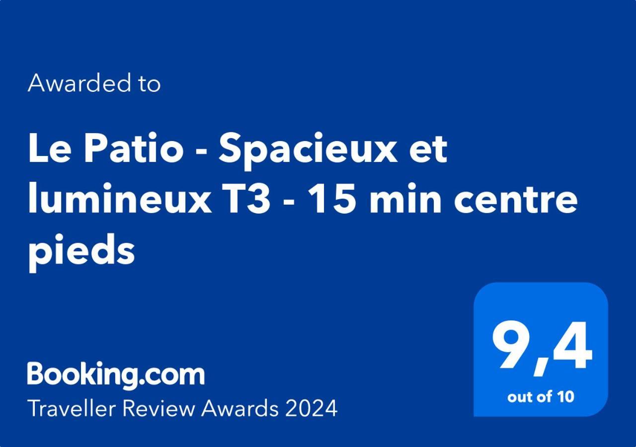 Le Patio - Spacieux T3 Avec Climatisation Et Jardin Privatif Bergerac Exteriör bild