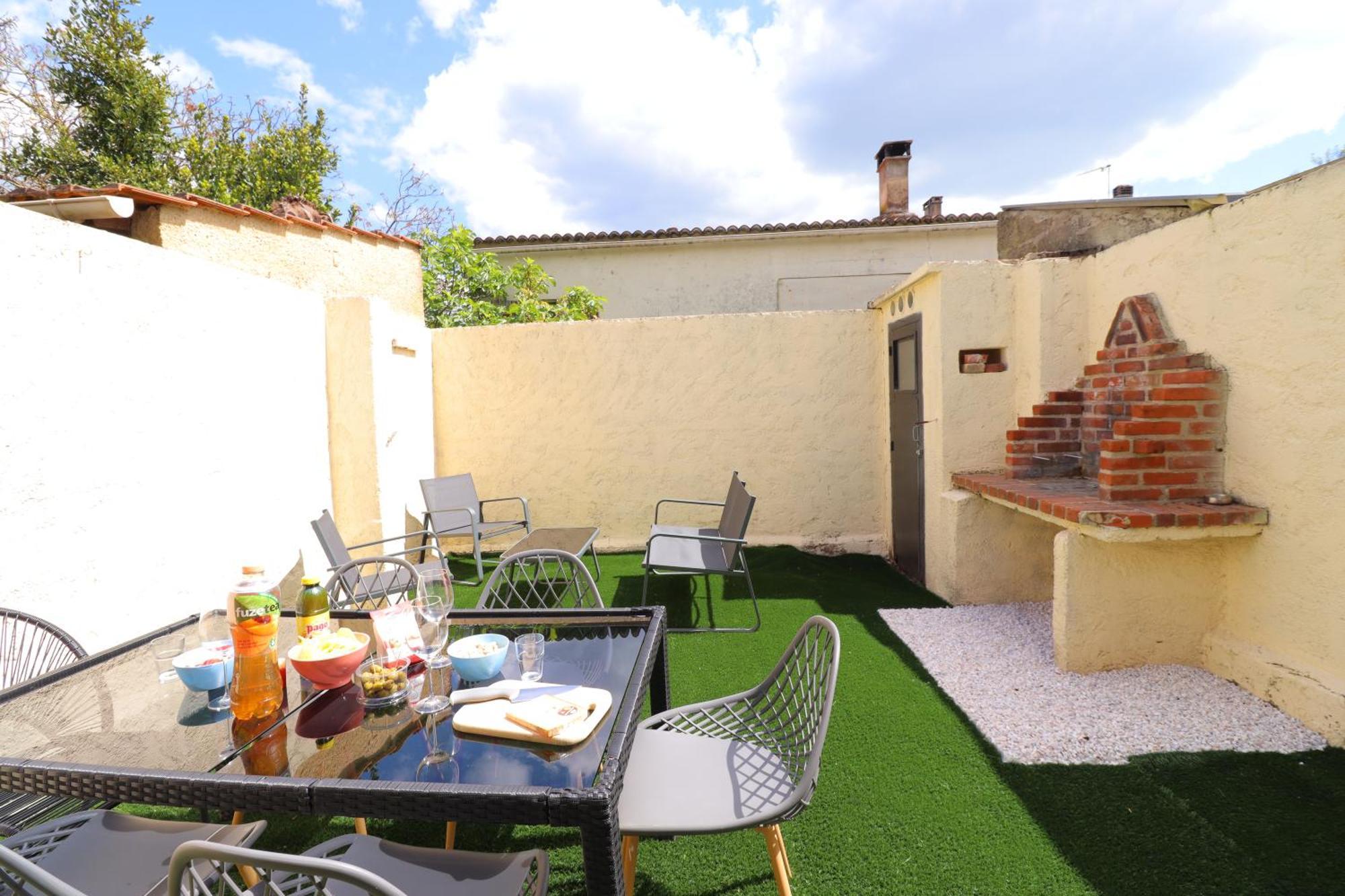 Le Patio - Spacieux T3 Avec Climatisation Et Jardin Privatif Bergerac Exteriör bild