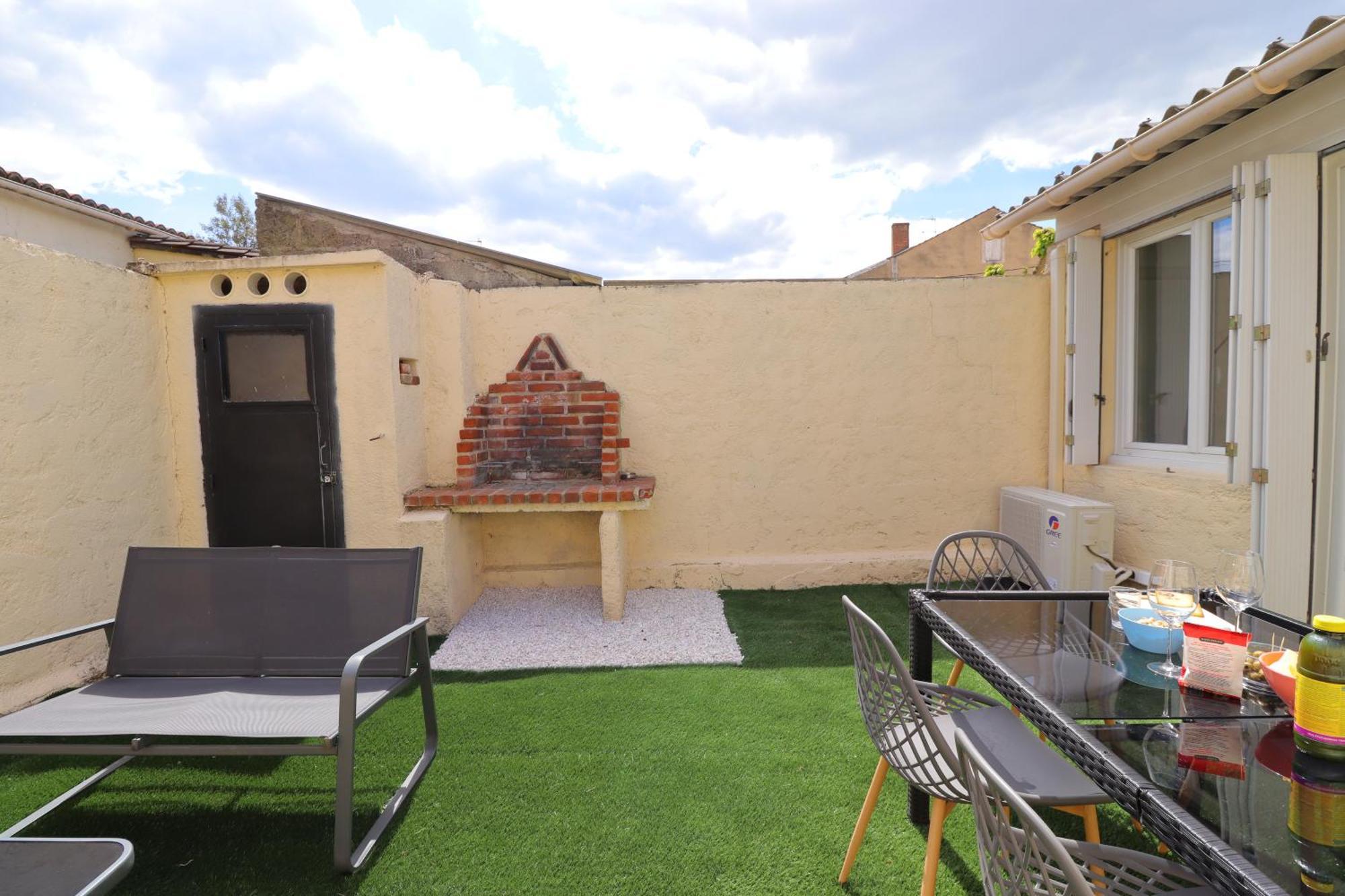 Le Patio - Spacieux T3 Avec Climatisation Et Jardin Privatif Bergerac Exteriör bild