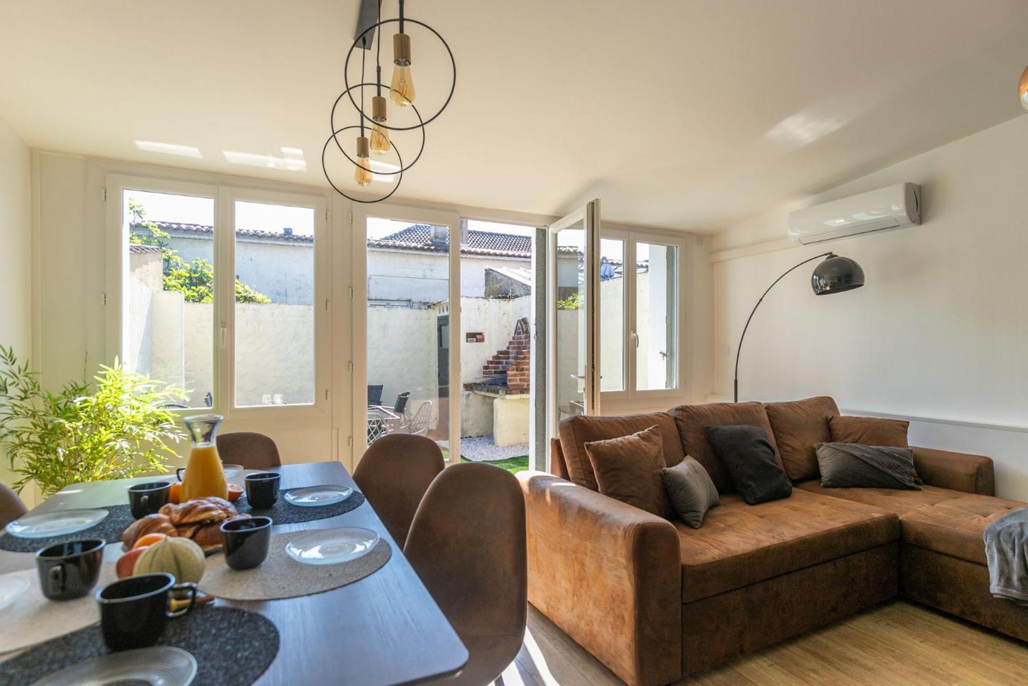 Le Patio - Spacieux T3 Avec Climatisation Et Jardin Privatif Bergerac Exteriör bild