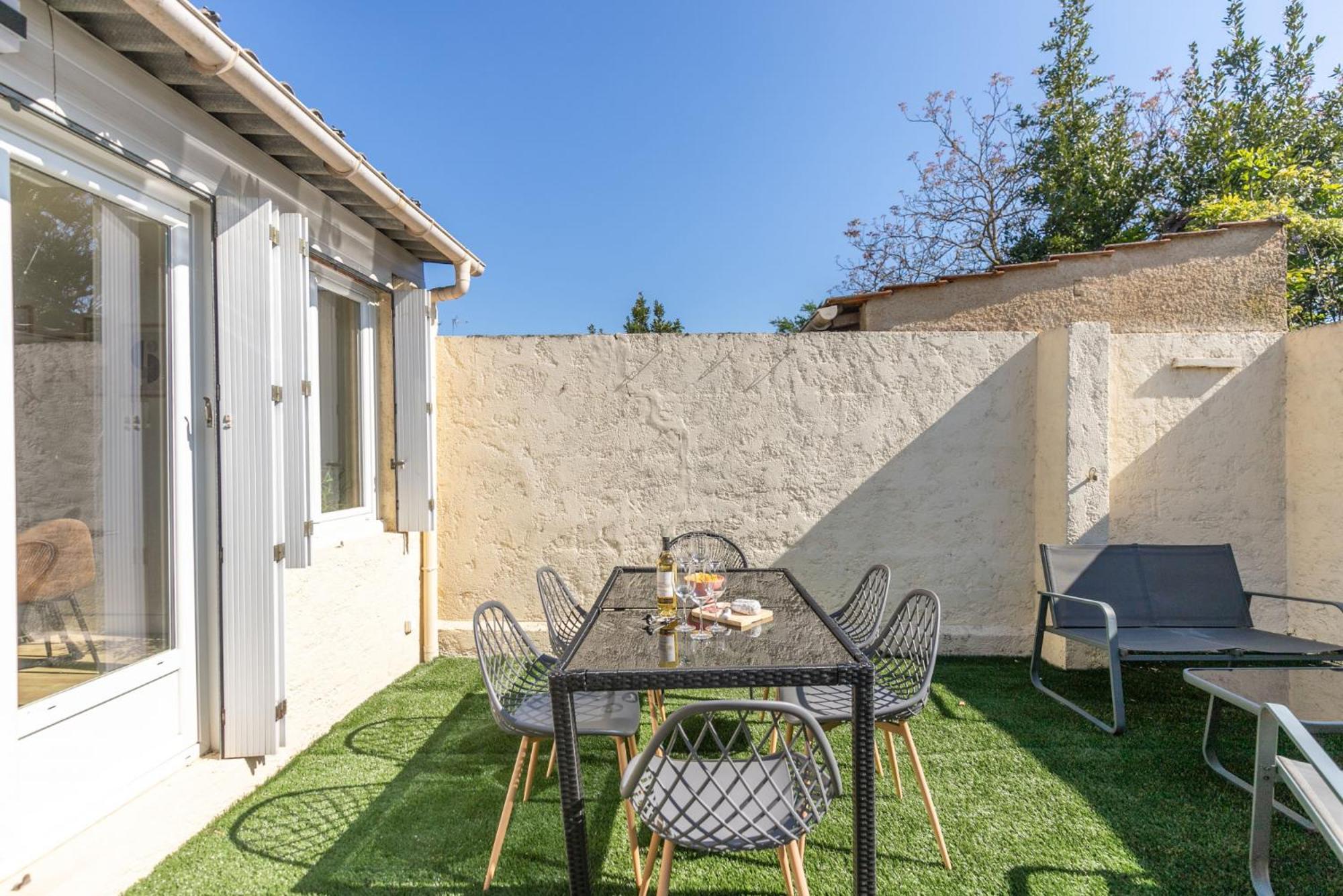 Le Patio - Spacieux T3 Avec Climatisation Et Jardin Privatif Bergerac Exteriör bild
