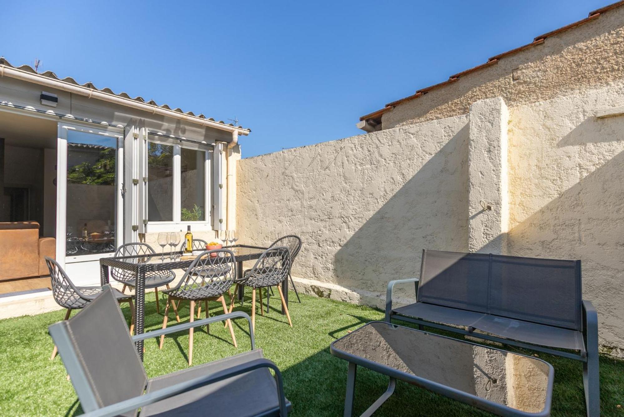 Le Patio - Spacieux T3 Avec Climatisation Et Jardin Privatif Bergerac Exteriör bild