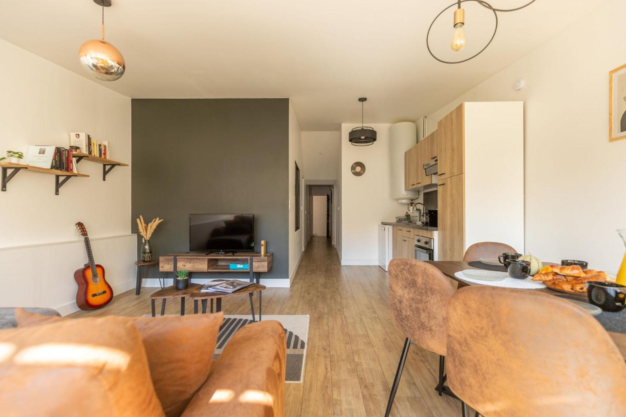 Le Patio - Spacieux T3 Avec Climatisation Et Jardin Privatif Bergerac Exteriör bild