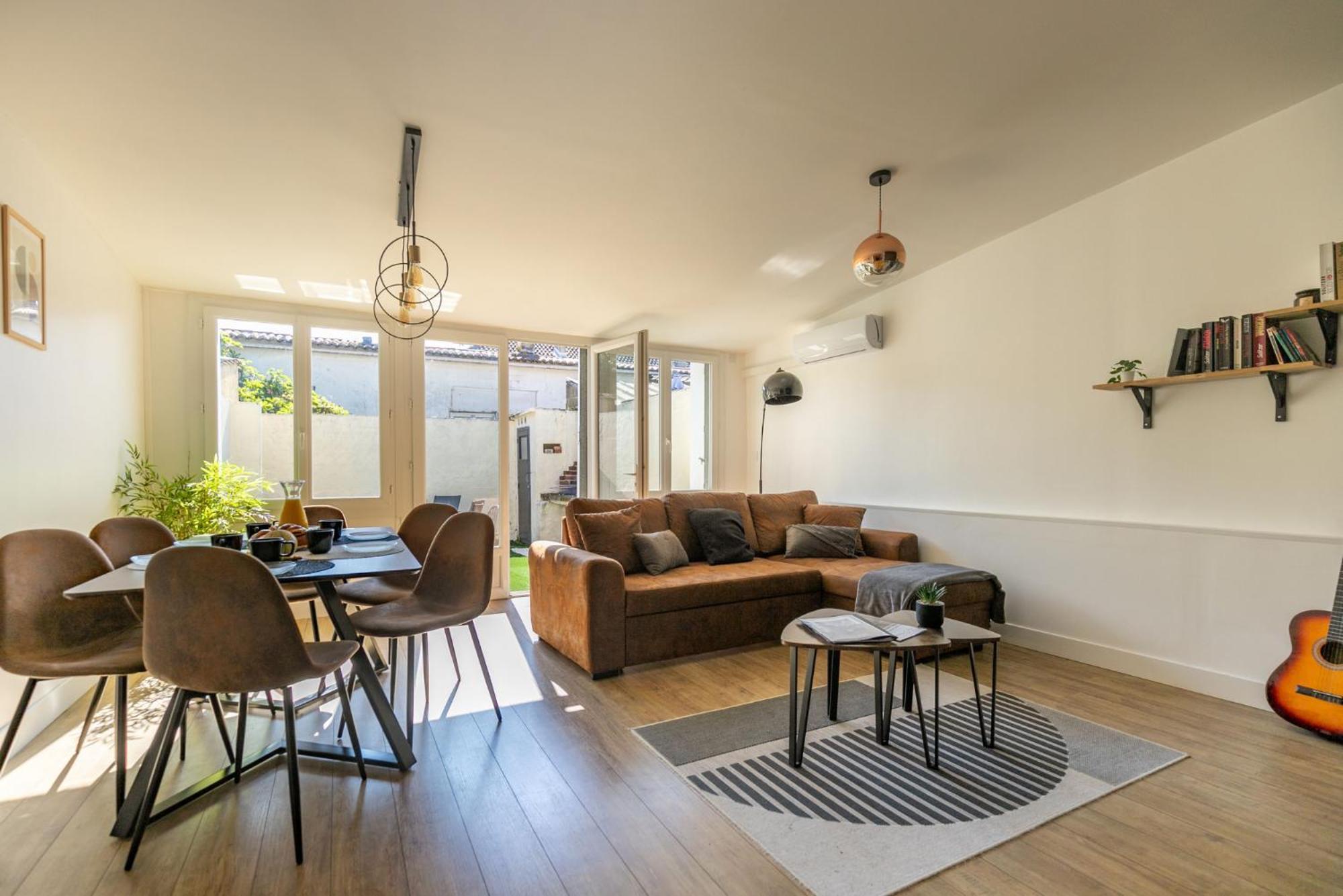 Le Patio - Spacieux T3 Avec Climatisation Et Jardin Privatif Bergerac Exteriör bild